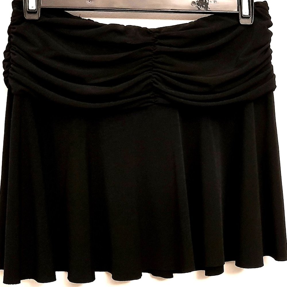 Black Mini Swing Skirt Size Medium